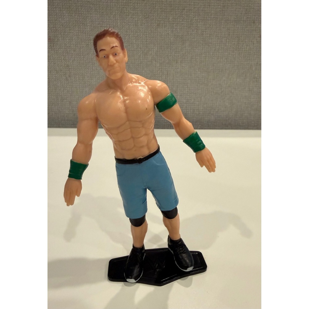WWE John Cena FleXfigs TCG‎ Toys Action Figure 2024 Flexible 4.5 inches tall